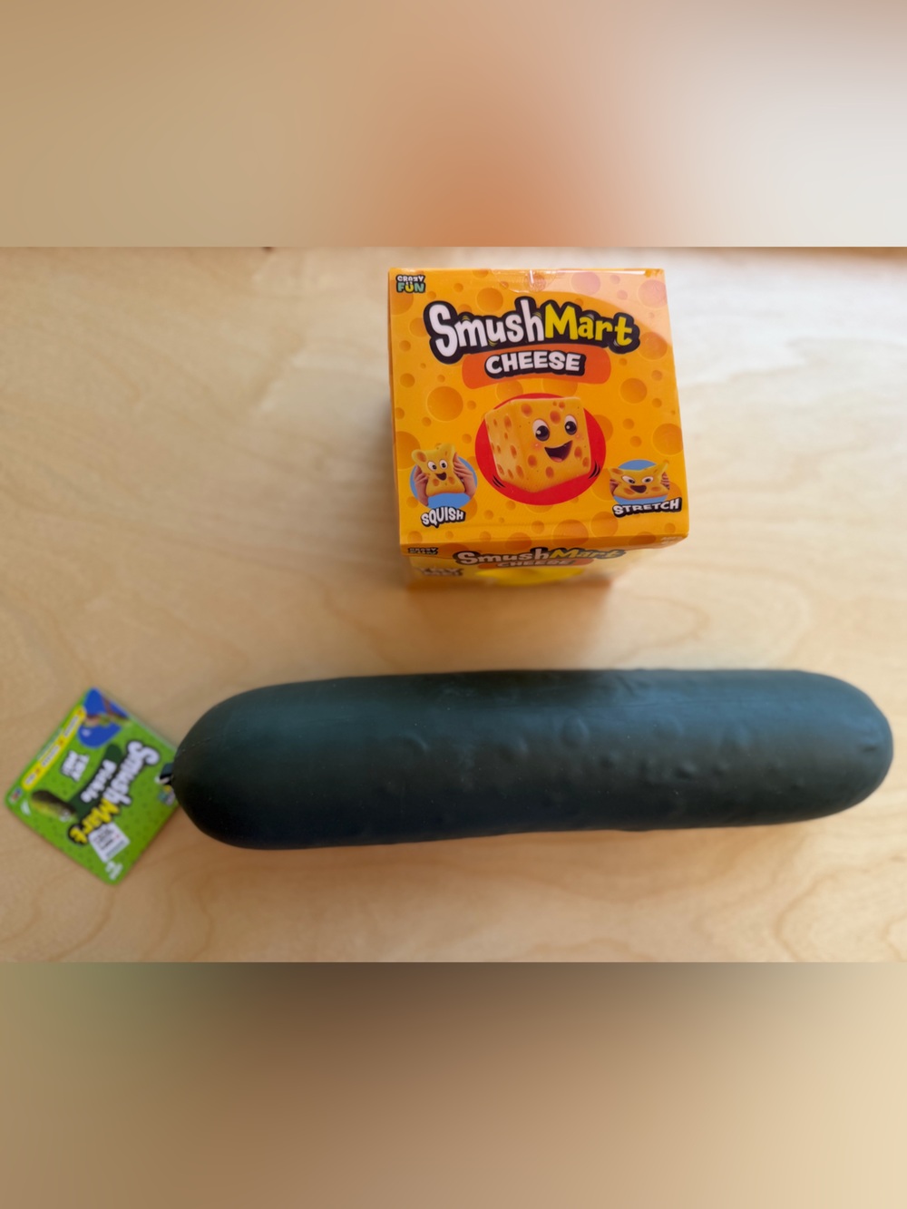 SmushMart Cheese & Pickle Squishy  Set